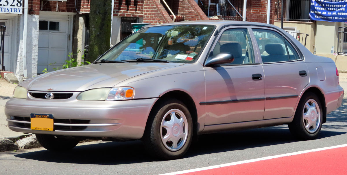 toyota corolla 2000 Most Reliable Cars Of All Time 