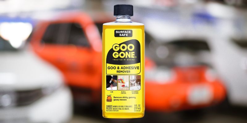 Goo Gone or adhesive remover